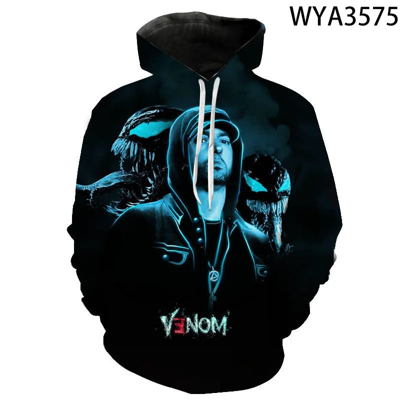 Новые весенние и осенние толстовки крутые мужские женские детские Eminem пуловер с