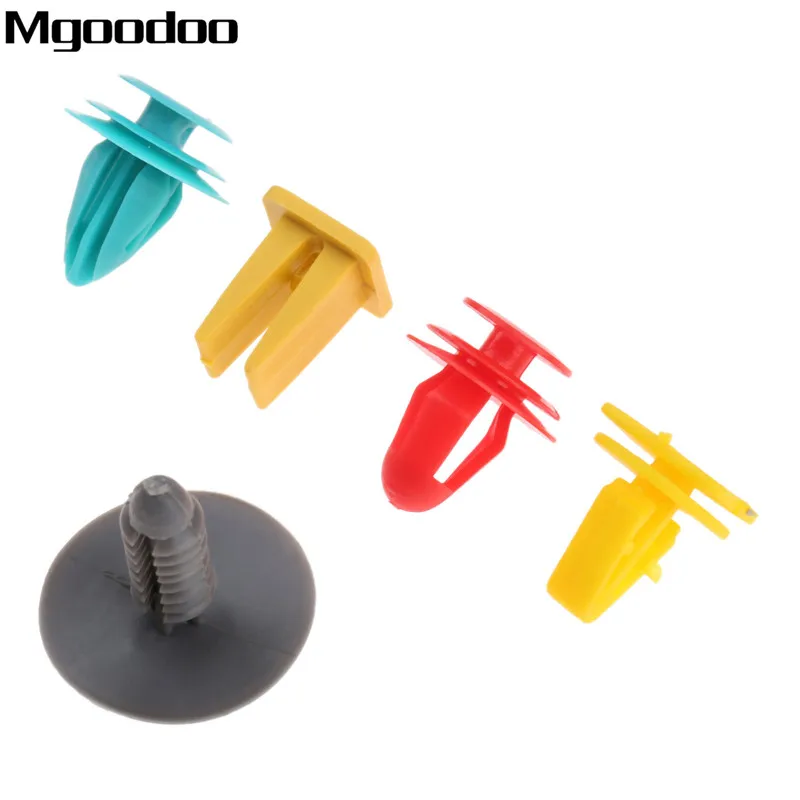 200 шт. 20 видов универсальные разные крепежные элементы для отделки двери|Клипсы и