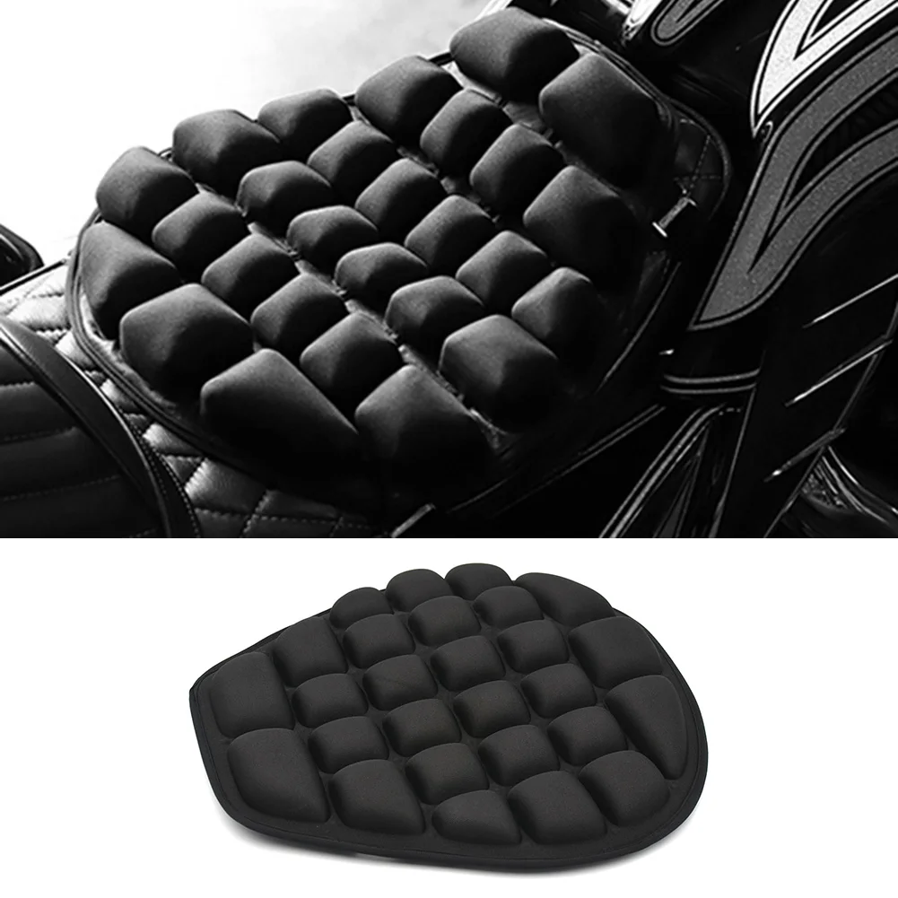 

Motorcycle Seat Cushion Cover Sunscreen Mat 3D Shock Absorb Inflatable Air Pad Air Pad Motorcycle Cool Seat Cover