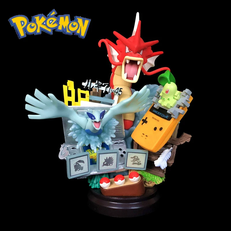 Takara Tomy Покемон мяч с Пикачу Чаризард Game Boy Player Gyarados эльф фигурка героя 18 см модель|