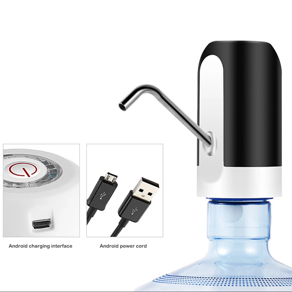 

Water Bottle Pump USB Charging Automatic Electric Drinking Water Pump Water Pumping Device for Home Schools Office
