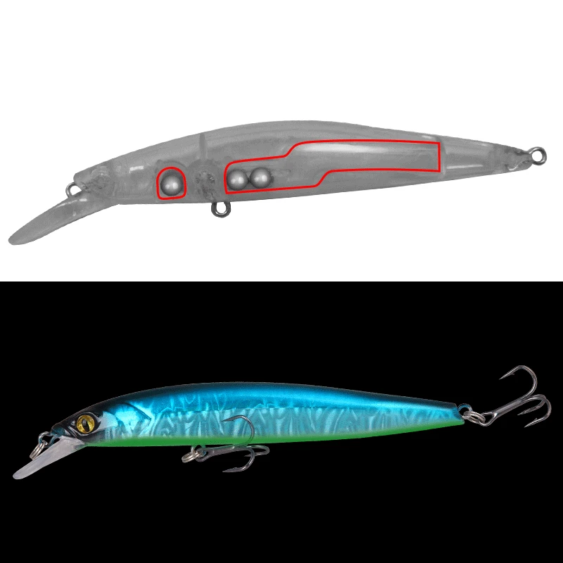 

1pcs 12cm 12g Minnow Fishing Lures 3D Eyes Artificial Laser Hard Bait Pesca Sinking Wobbler Crankbaits Carp Bass Tackle