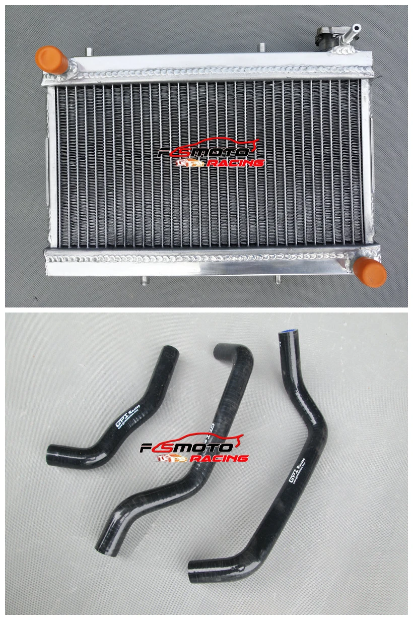 3-рядный алюминиевый радиатор + ШЛАНГ для Honda TRX250R TRX250 FourTrax 250 1988 1989 TRX R 88 89 Гарантия 1