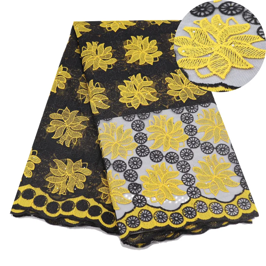 Африканские кружевные ткани синие новейшие нигерийские свадебная ткань