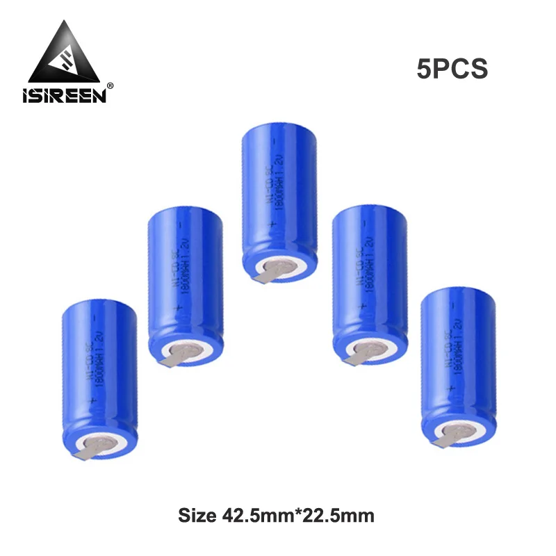 DIY 6V 7 2 V 9 6 12v 14 4 v аккумуляторные батареи 1800mAh 1 SC Ni CD аккумуляторы Cell Subc аккумулятор