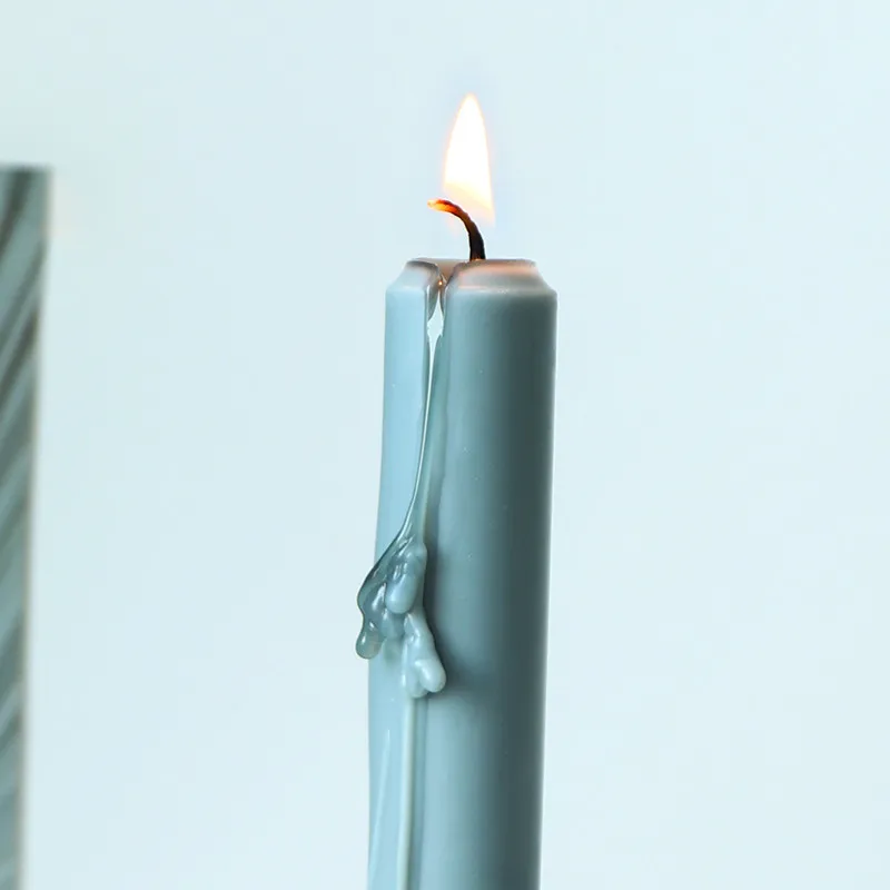 

Blue Marble Pillar La Marseillaise Giuliano Modelling Aromatherapy Candle Sculpture Pure Hand Home Decor Living Room Accessory