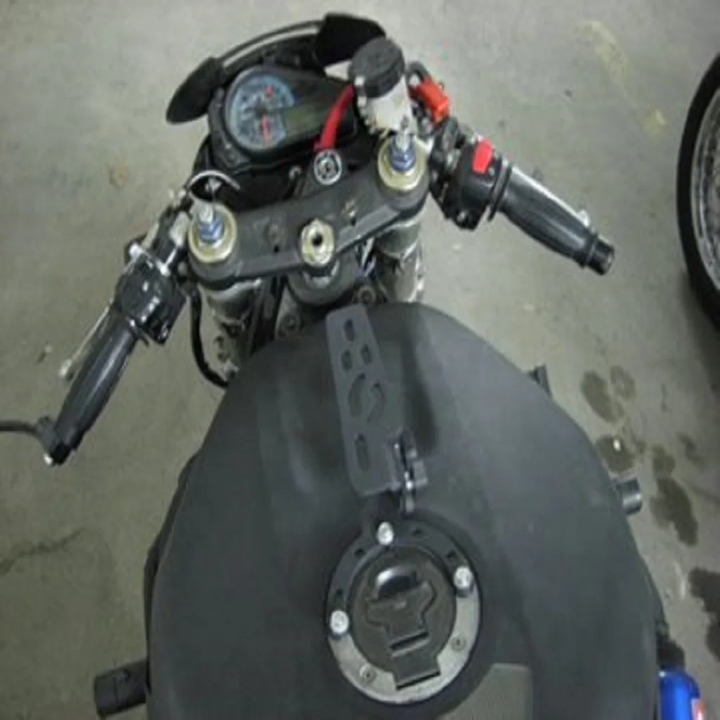 

Motorbike Adjustable Tank Mount Bracket For Camera GPS Phone MP3 Player