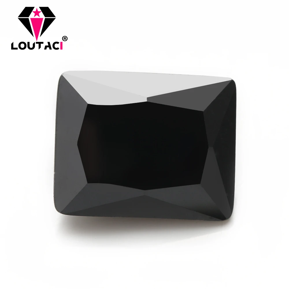 

Оптовая продажа от производителя LOUTACI, драгоценный камень, цвет, кубический цирконий, черный цвет, фоторазмер среднего размера 4x8-8x10 мм