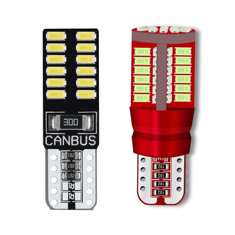 10 шт. T10 24Smd 3014 12V & 4 168 192 W5W 57 Smd Led 57Smd супер яркий просвет лампа|Сигнальная лампа| |