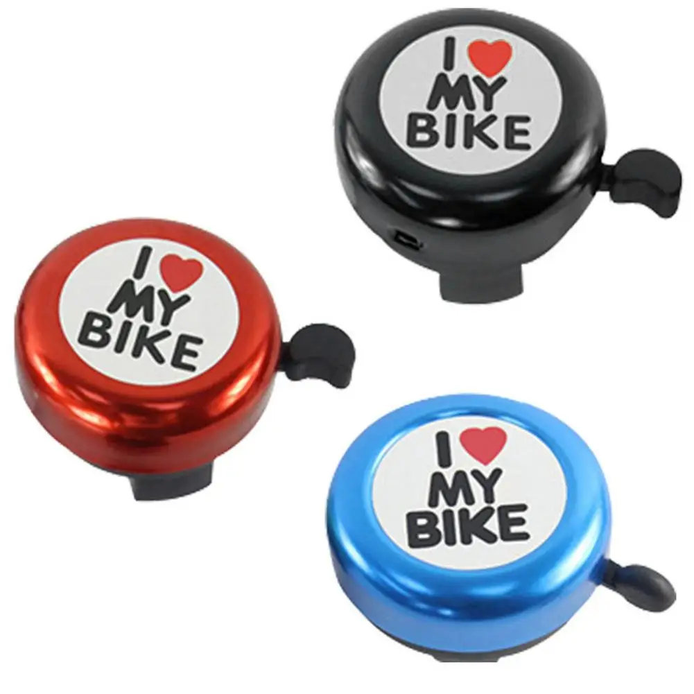 

Bike Bells Bicycle Bells A Clear-sounding Bicycle Bell Clear Sound Aluminum Alloy Scooter Ring Bells Cute Heart-shaped Bike Bell