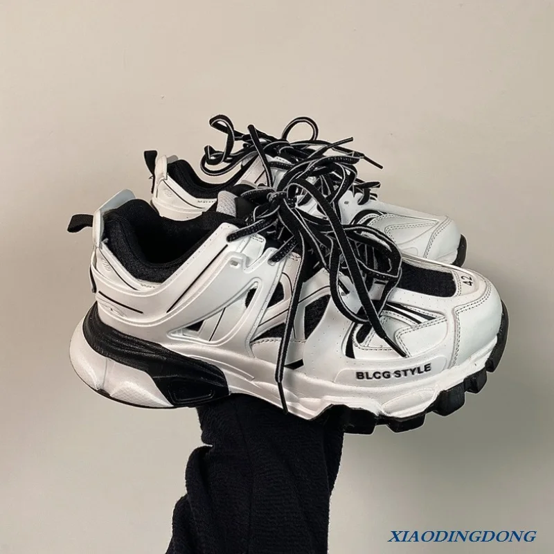 

Brand Designer Women Chunky Sneakers 41 Women's Sports Shoes 42 Ladies Casual Shoes Unisex Couples Shoes Men Running Sneakers