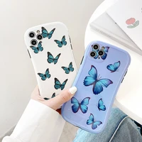 cartoon butterfly mobile phone shell for iphone se 2020 11 pro x xs max xr 7 8 plus cute mobile phone case promotion