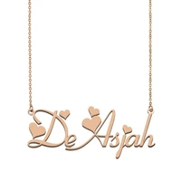 deasjah name necklace custom name necklace for women girls best friends birthday wedding christmas mother days gift