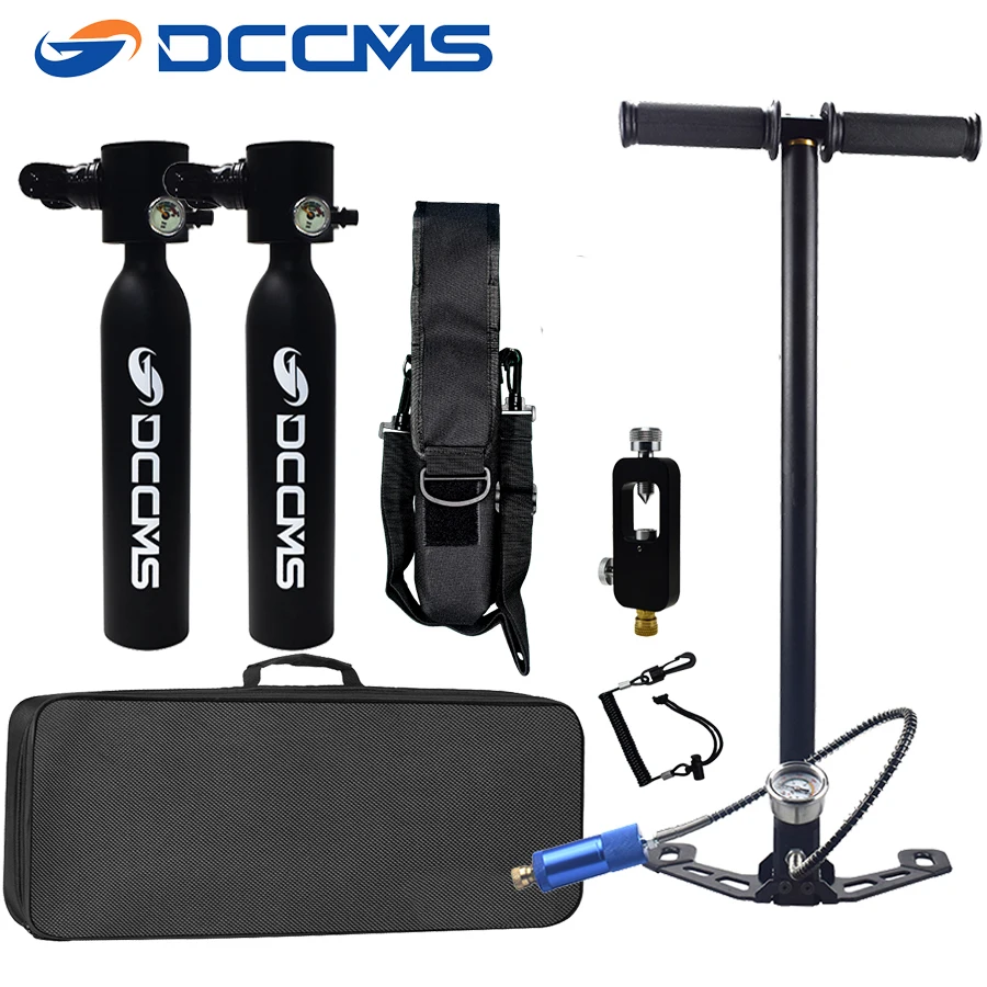 Кислородный Мини резервуар для дайвинга DCCMS респиратор подводного плавания с