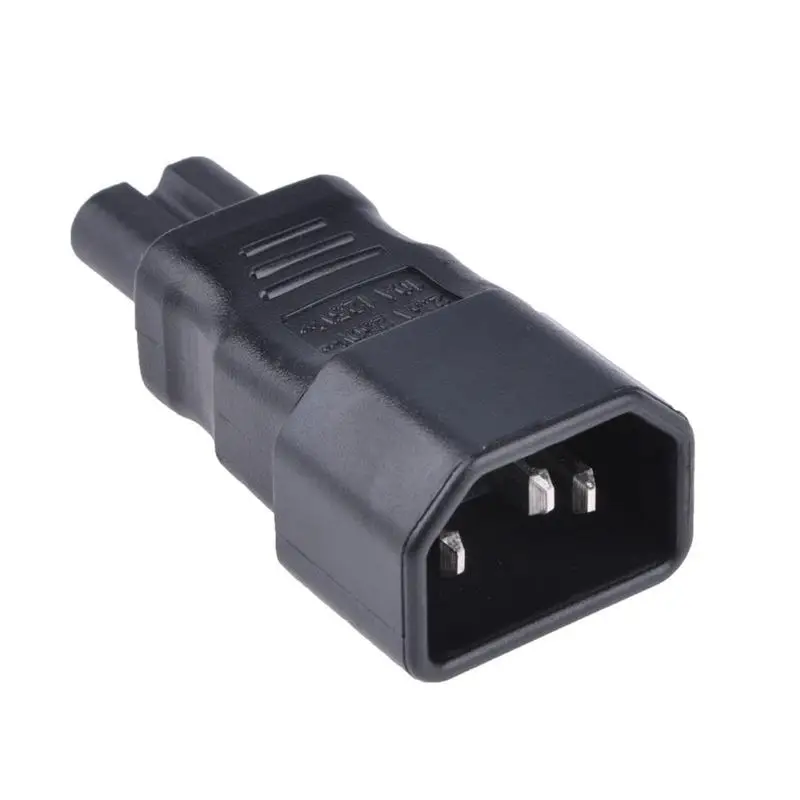 IEC 320 C14 папа к C7 Женский адаптер питания расширение Путешествия