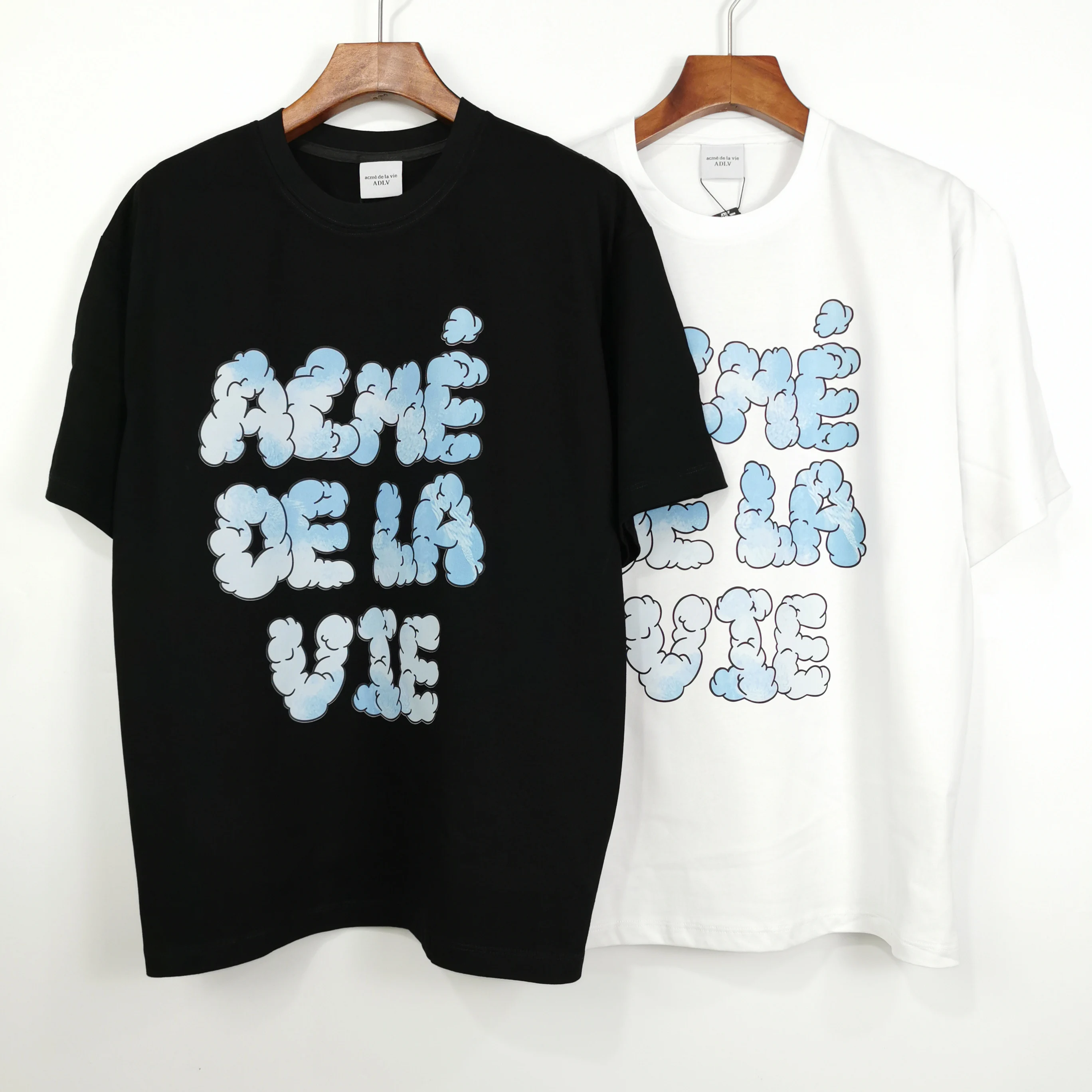 

Simple tshirt cotton 3D Logo Fashion Clothing Acme De La Vie Oversized The Pinnacle Or Life Streetwear
