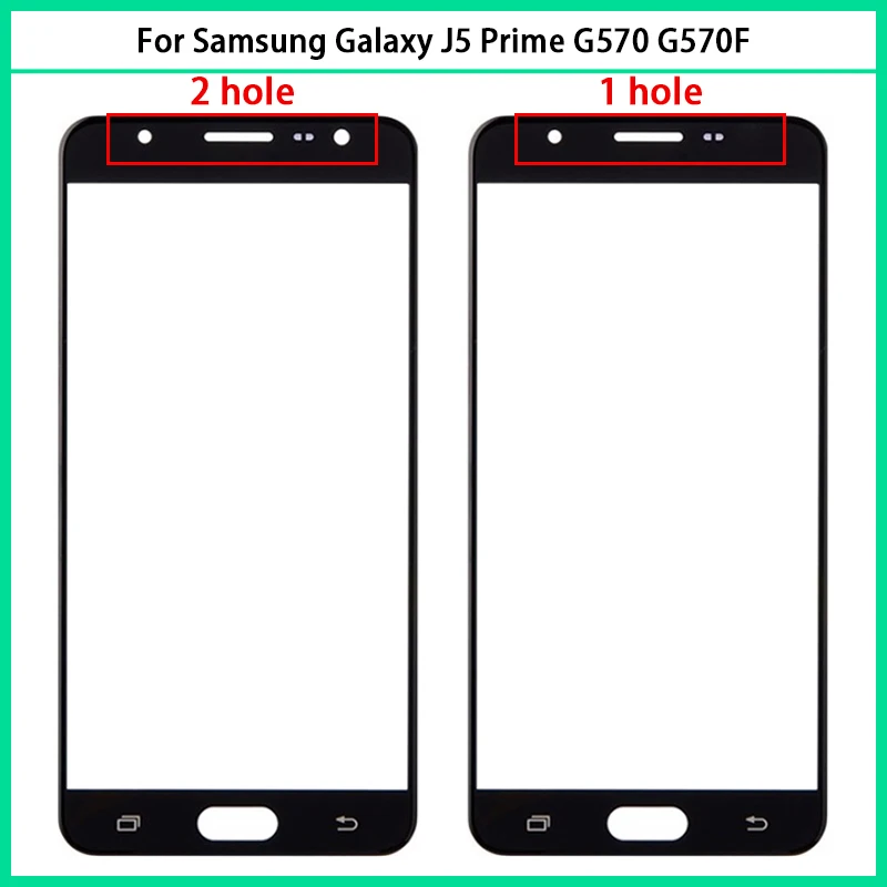 Для Samsung Galaxy J5 Prime G570 G570F G570DS сенсорный экран LCD передняя внешняя стеклянная линза