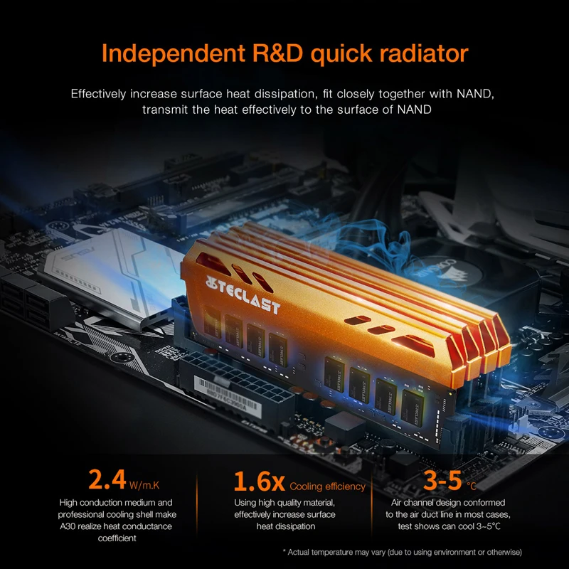 Память Teclast A30 DDR4 16 ГБ 8 4 Гб 2400 МГц 2666 288pin 1 2 в оперативная память для рабочего стола