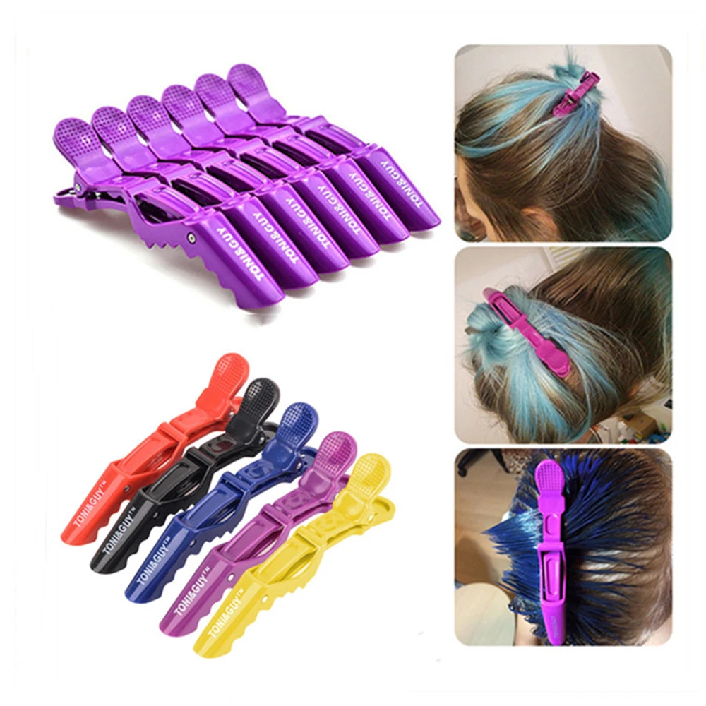 

Профессиональные матовые зажимы для волос, 6 шт.