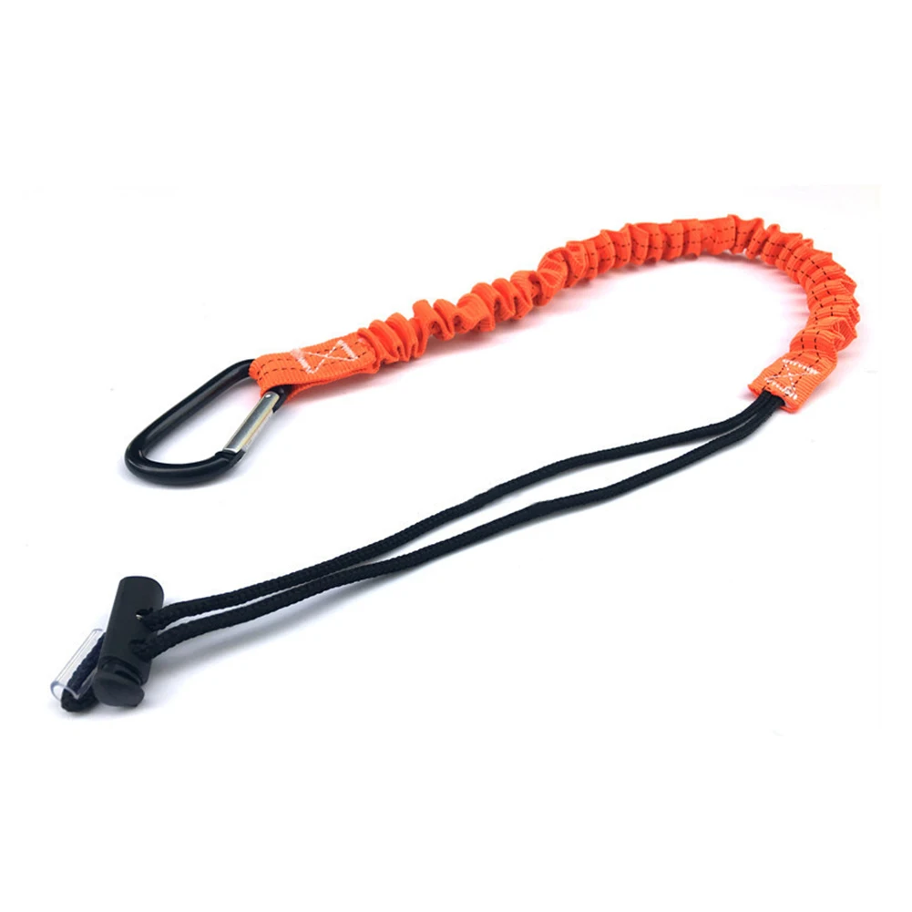 

Elastic Telescopic Safety Rope Outdoor Climbing Camping Carabiner Tool Lanyard Travelling Easy Carrying Portable Parts