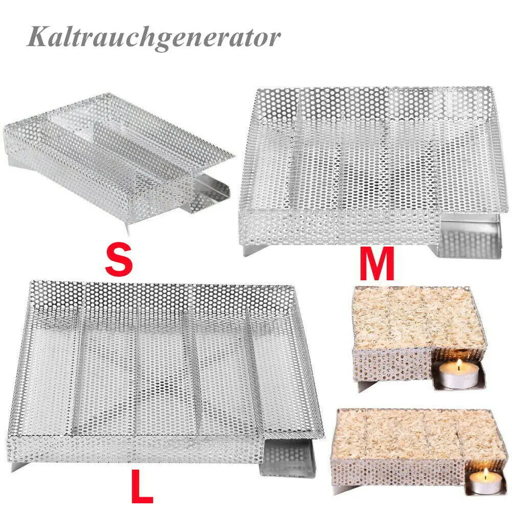Генератор холодного дыма для барбекю древесной пыли и горячего мяса