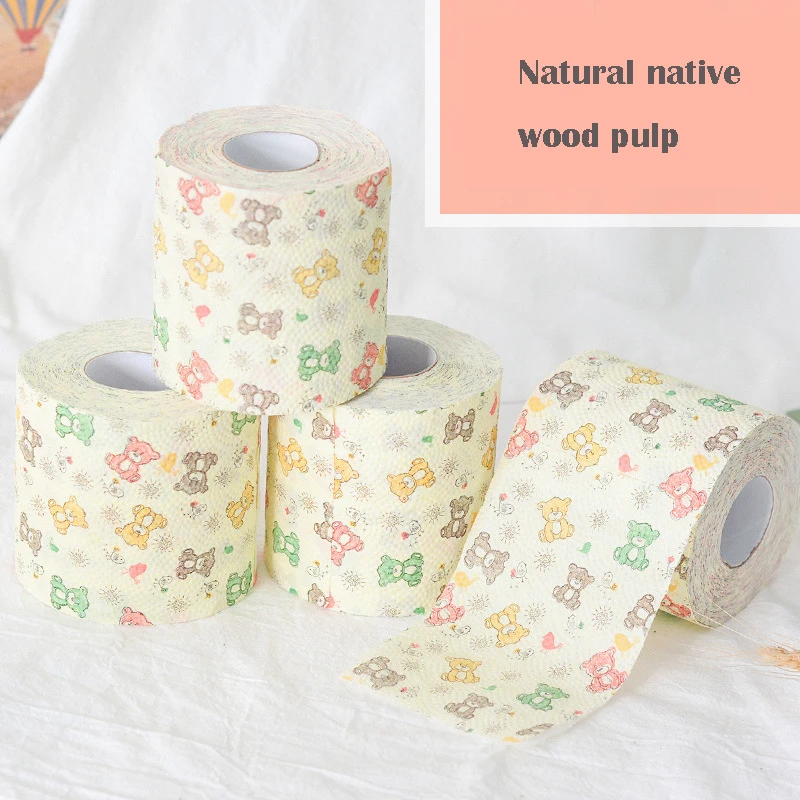 12 рулонов/коробка домашняя туалетная бумага|Украшения своими руками для