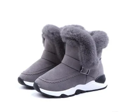 Детские ботинки обувь для мальчиков модная мягкая флисовая нескользящая девочек