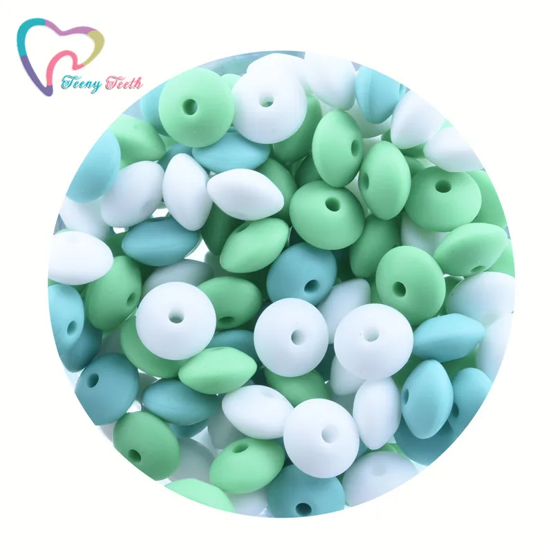 Подростковые зубы 500 шт. силиконовые бисер ребенок прорезывание зубов из