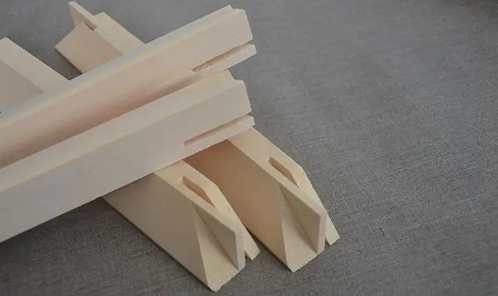 

Wood Frame for Frameless Canvas Poster You Need To Install it By Yourself But it Is Not Too Difficult