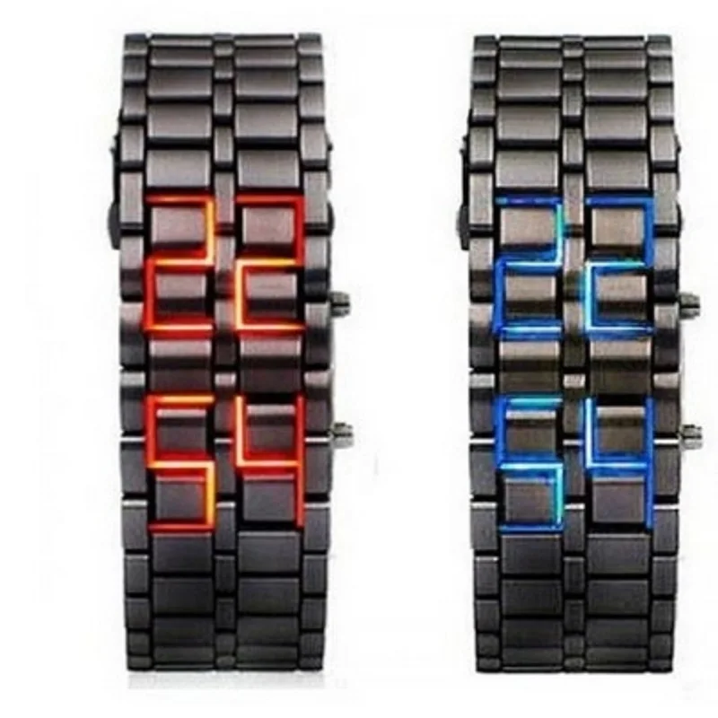 Часы наручные Tiptop Мужские Цифровые модные светодиодные с вулканической лавой