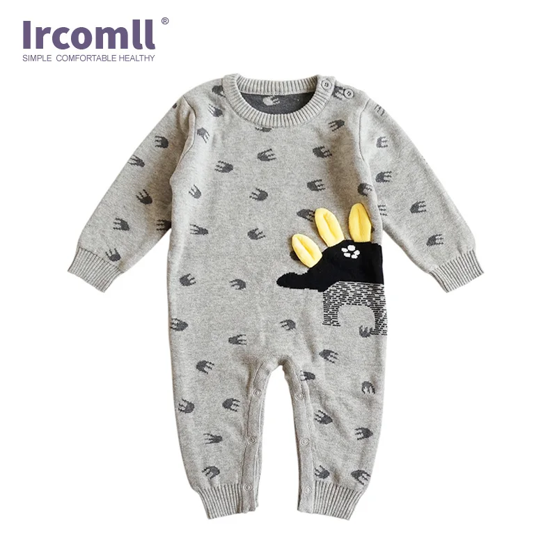 

Ircomll Spring Infant Baby Knit Cartoon Baby Romper Overalls for Boy Jumpsuit Overalls for Boy Baby Costume for Newborns