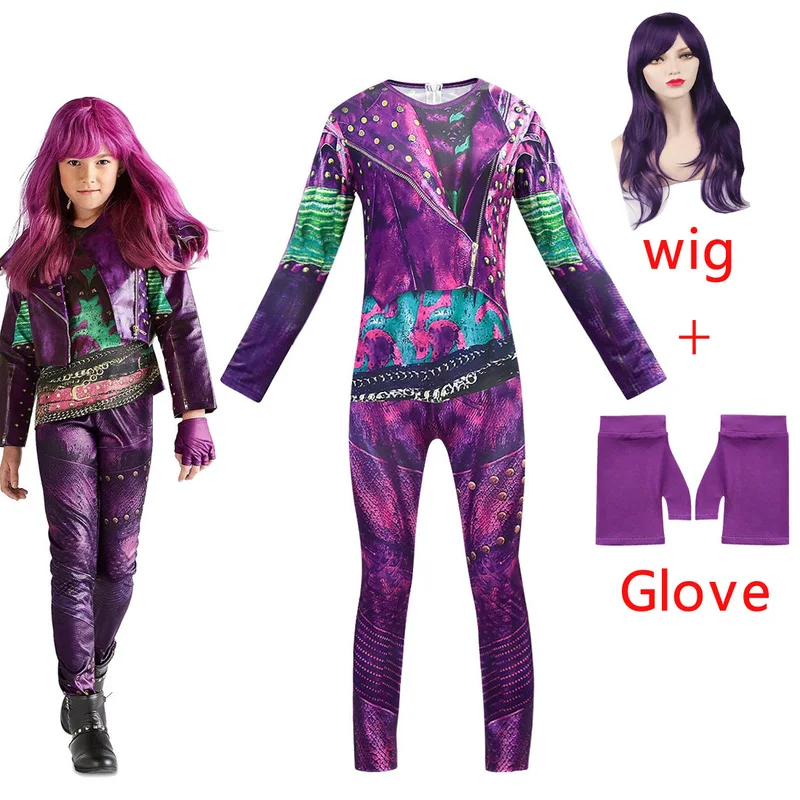 Костюм на Хэллоуин для детей 2020 костюм косплея Эви мал крепости из аниме одежда