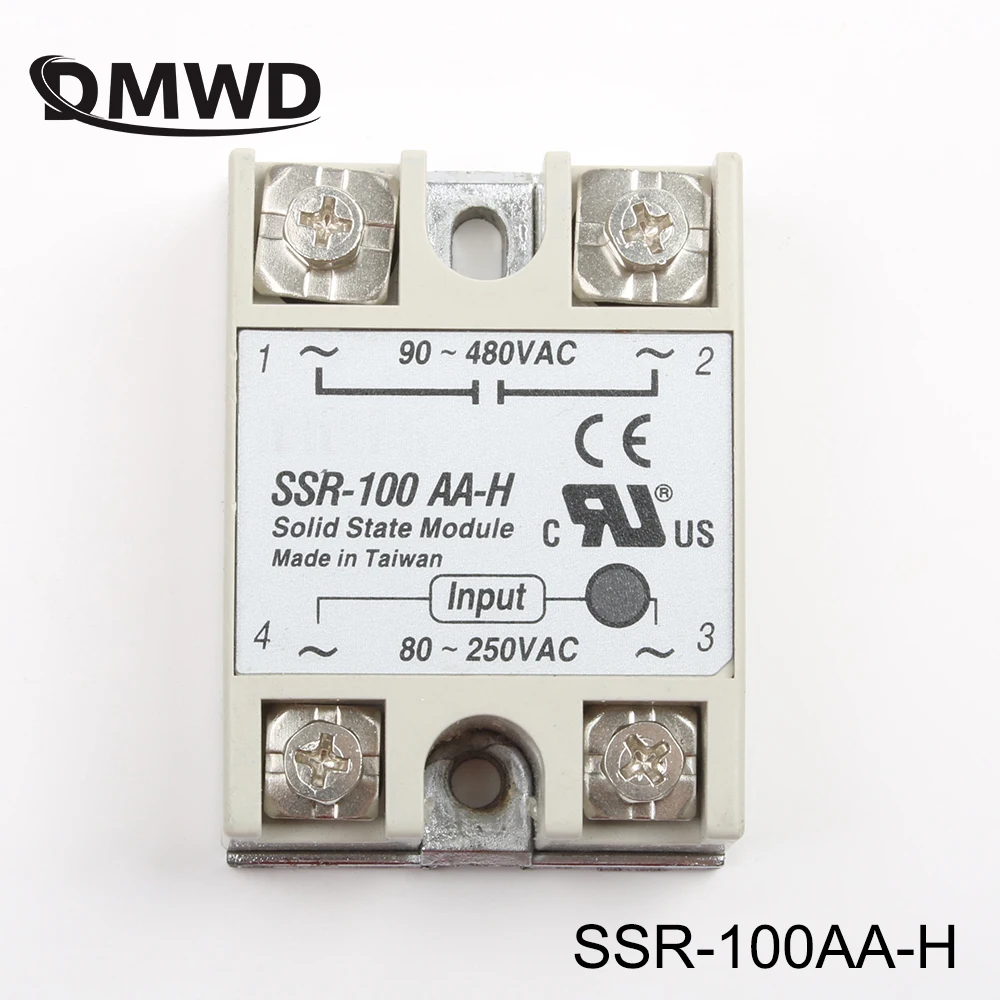 

Твердотельное реле SSR-100AA-H 100A SSR 100AA H AC для реле твердотельного регулятора сопротивления