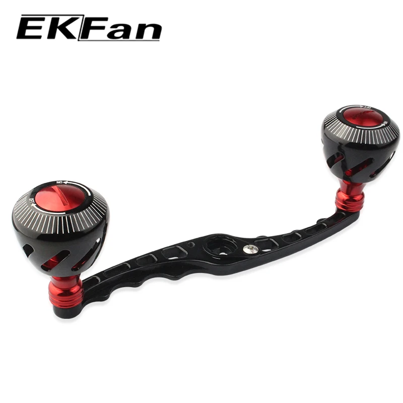 EKFan 8*5 мм Рыболовная катушка с отверстием и ручкой 130 из алюминиевого сплава