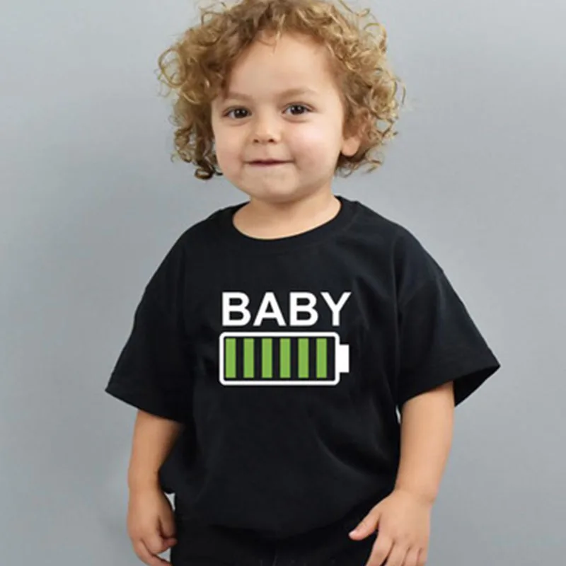 Летняя футболка для всей семьи подходящие Семейные футболки с коротким рукавом и