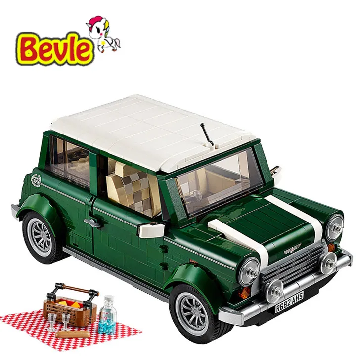 Bela 10568 Create Series Mini Cooper Camper Model Building Blocks Bricks Toy Compatible Creator 10242