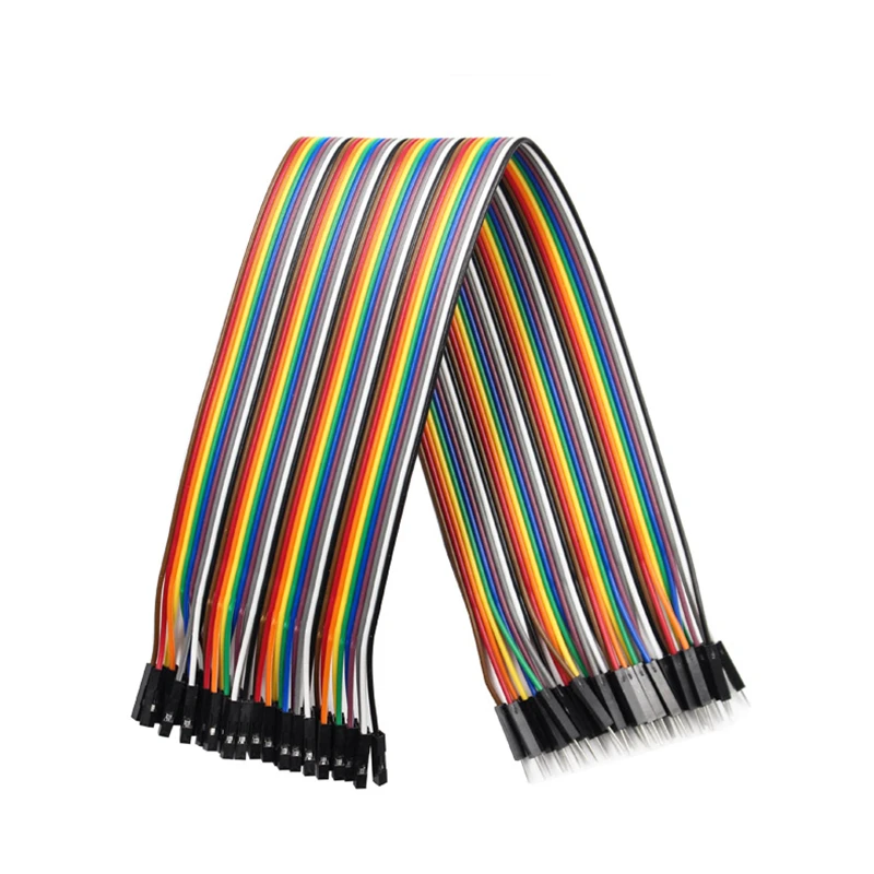 Dupont Line 10 см 20 30 40Pin штекер-штекер + штекер-гнездо и гнездо-гнездо перемычка Кабель