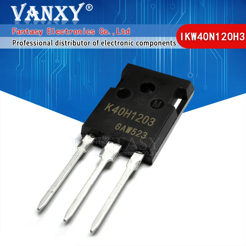

5 шт., IKW40N120H3 TO-247 K40H1203 TO247 1200 в 40N120 IKW40N120