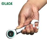 laoa 16 20mm mini short handle ratchet wrench combination wrench hand tools