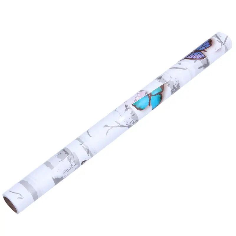 3D стерео лес бабочка шаблон водонепроницаемые настенные наклейки самоклеющиеся