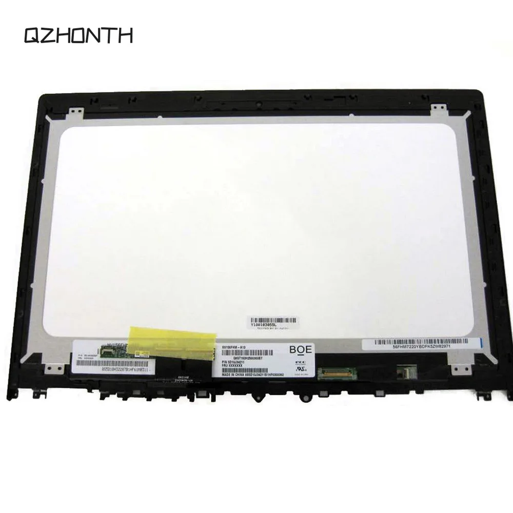 

Laptop For Lenovo Edge 2 15 LCD Touch Screen Assembly with Frame FHD 1920x1080