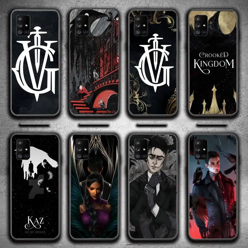 

Six Of Crows Phone Case for Samsung A6 A6S A530 A720 2018 A750 A8 A9 A10 A20 A30 A40 A50 A70 A10S A20S A51 A52 Plus 5G cover