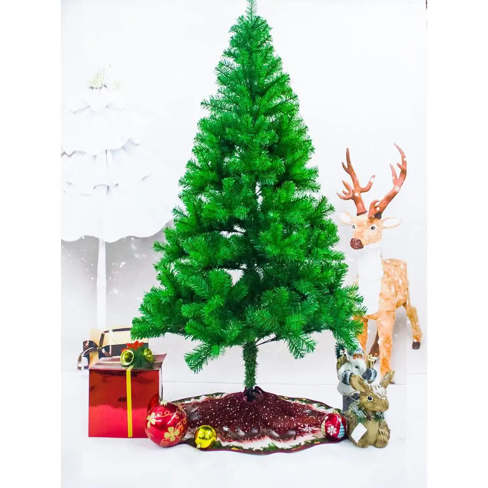 90 см Мультфильм Санта Клаус Рождественская елка олень юбка фартуки ковер для