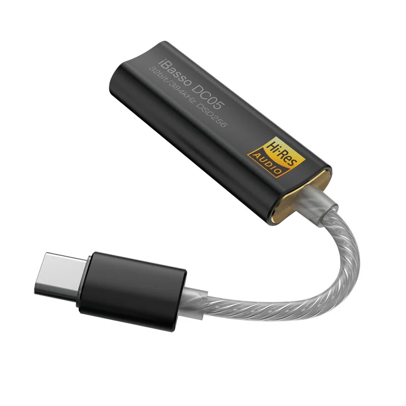 Декодирующий усилитель iBasso DC05 с USB Type C на 3 5 мм для телефонов Android гарнитура без