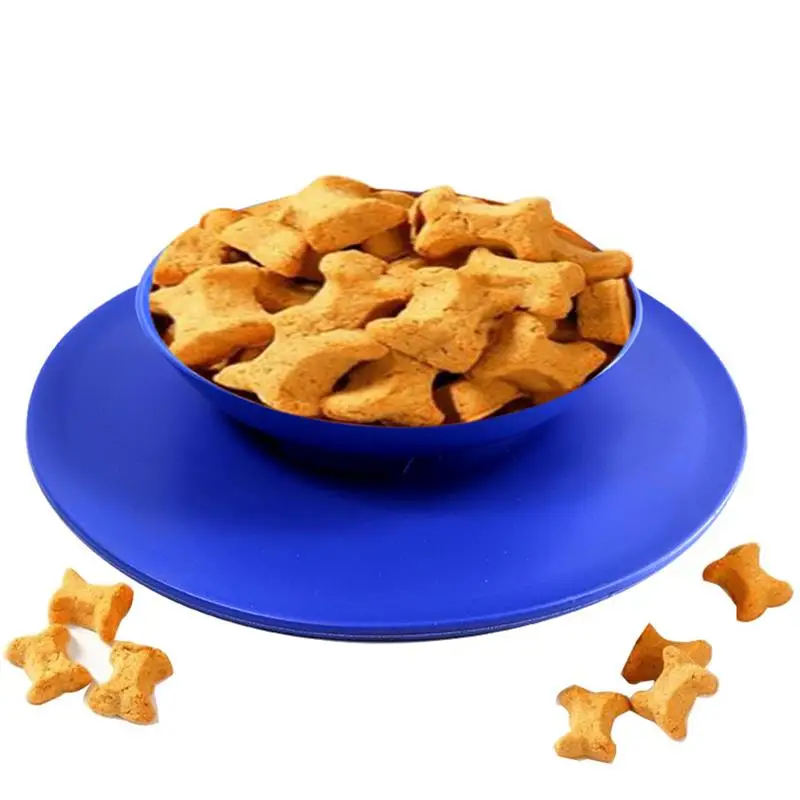 Силиконовая складная миска для домашних животных силиконовая собак и кошек