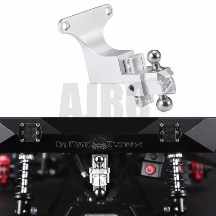 MS IM FBOM TOPFIRE 1:10 Wrangler SCX10 AXIAL II задний бампер Противоугонный крючок для прицепа