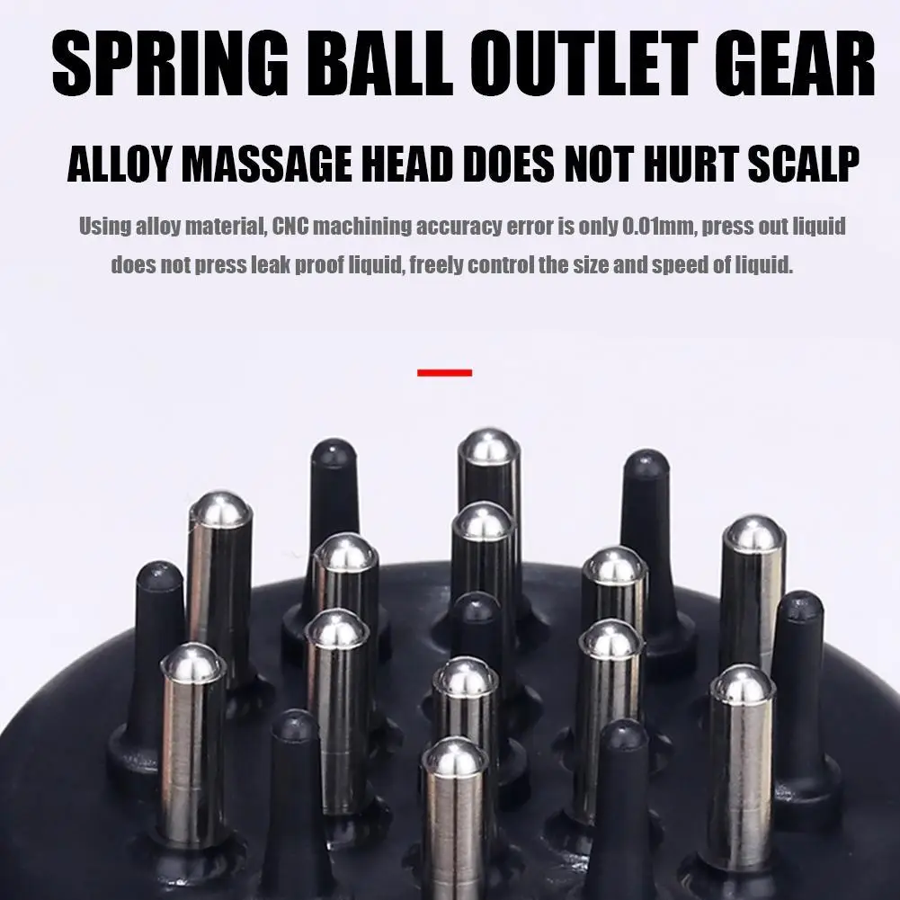 Гребень моющийся с жидкостью для восстановления волос и эфирных масел | Красота