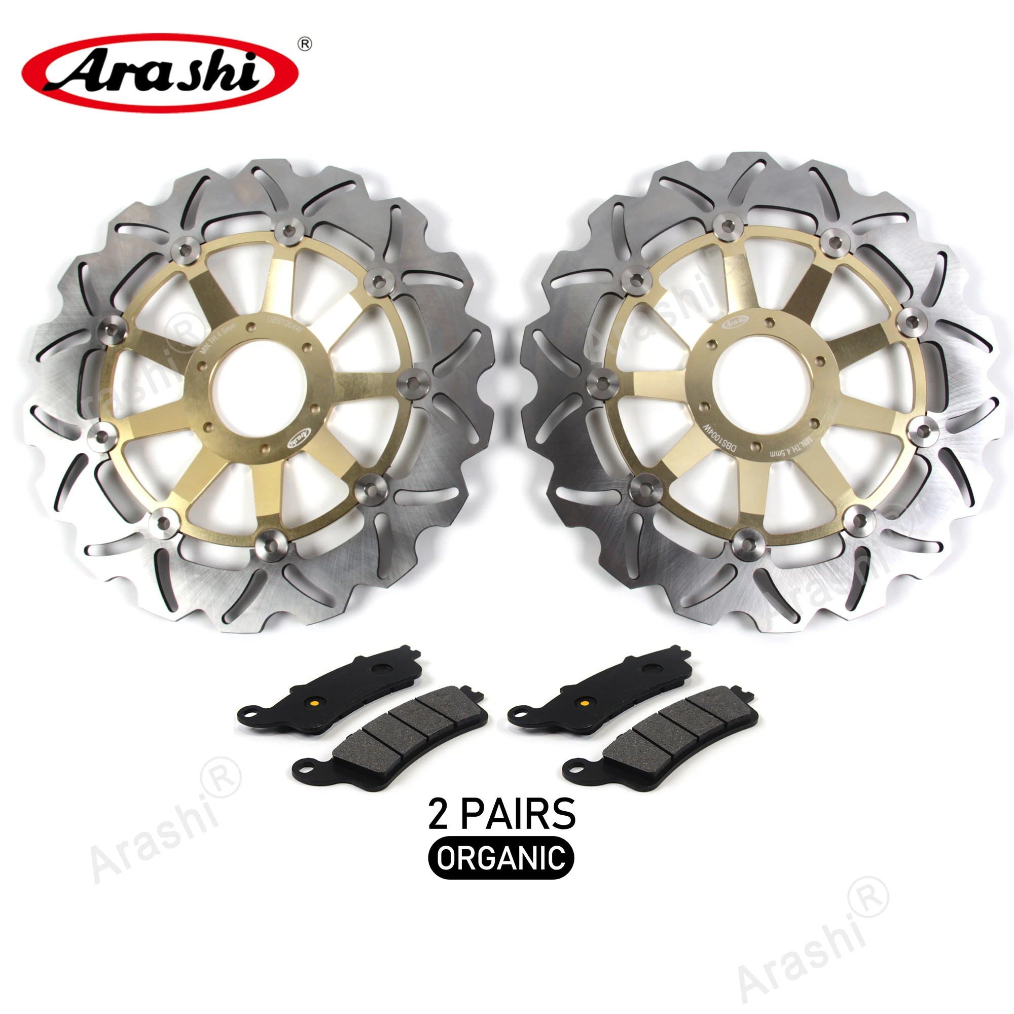 Передние тормозные колодки ARASHI для HONDA XLV Varadero 1000 99 02 CNC XL1000V 1999 2000 2001 2002|Тормозные
