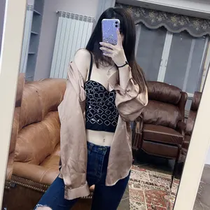 Новинка 2020, бюстгальтер-Бралетт с цветными драгоценными камнями, Женский корсет, бюстгальтер-Бюстье для вечерние ринки и свадьбы, укороченный топ