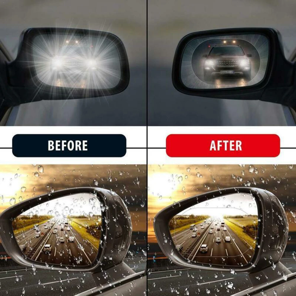 

2pcs Rainproof film Set Mirror Side Protective Hydrophilic Accessories